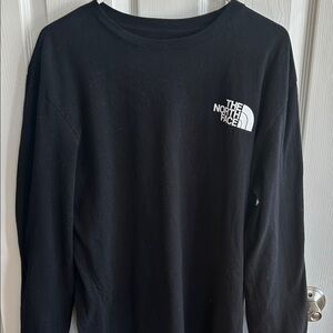 The North Face Black Long Sleeve Tee